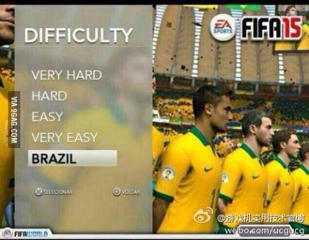 游戏难度-巴西